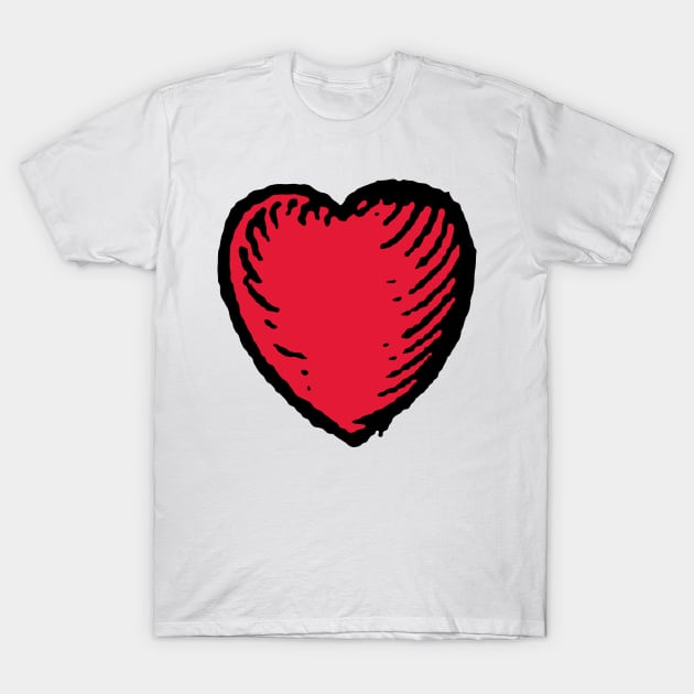 Heart - Medieval Graphic T-Shirt by Posyboy